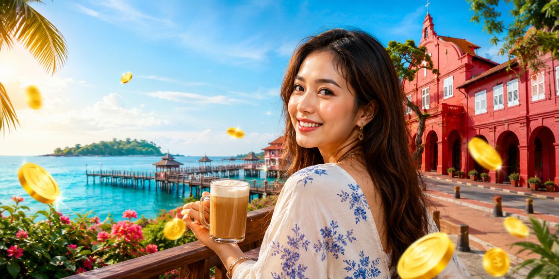 Pemandangan kasino dengan jackpot besar