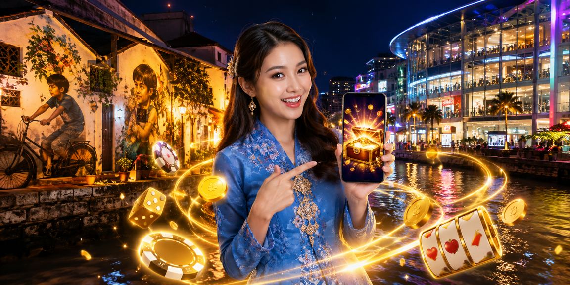 Pengguna menggunakan aplikasi mudah alih 1143 untuk bermain baccarat dengan mudah
